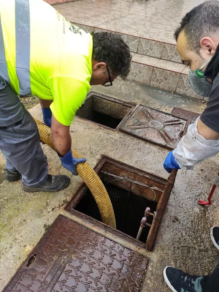 Camión de desatascos